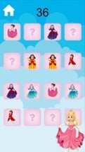 Memory princesses Memo game Image