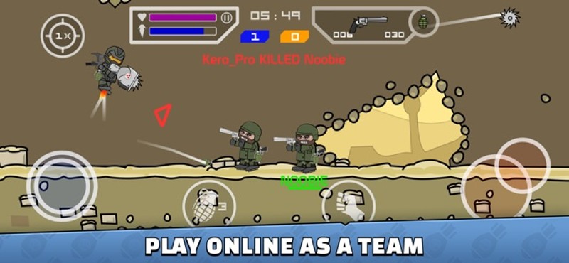 Mini Militia - Doodle Army 2 screenshot