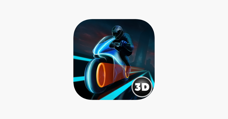 Neon Motorcycle Racing Game Cover