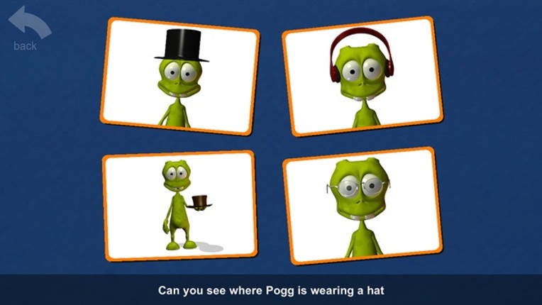 Pogg Cards - flashcards quiz and vocabulary building game plus make your own flashcard quizzes screenshot