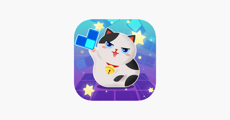 Sleeping Cat-Block Puzzle Game Image