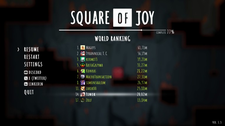 Square of Joy screenshot