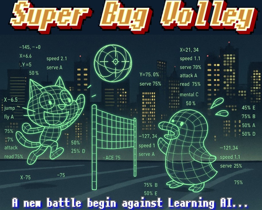 Games like Super Bug Volley (Perfect Edition)