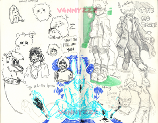 V4NNYZZZ Sketchbook #1 Image