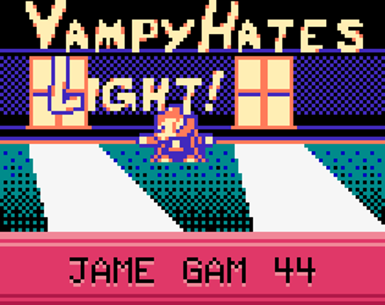 Vampy Hates Light! Game Cover