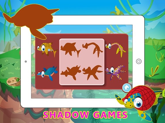 Water Dinosaur Learning - Kids Puzzle Color Pages screenshot