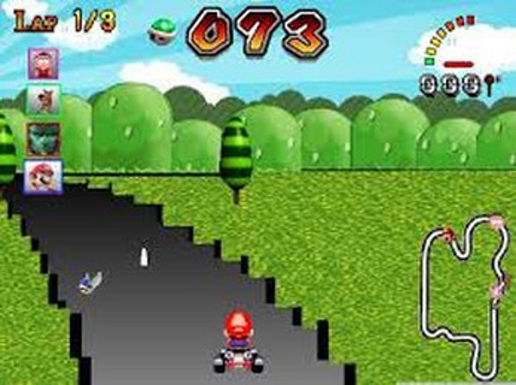 3D Mario Kart screenshot