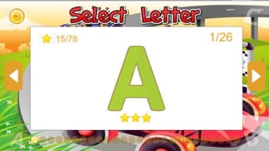 ABC English Letter Tracing PreSchool Activity Image