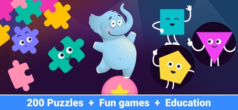 Animal puzzle & games for kids screenshot