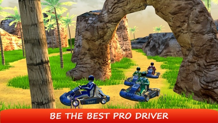 Beach Kart Stunt Rider &amp; Buggy Racers Sim Pro screenshot