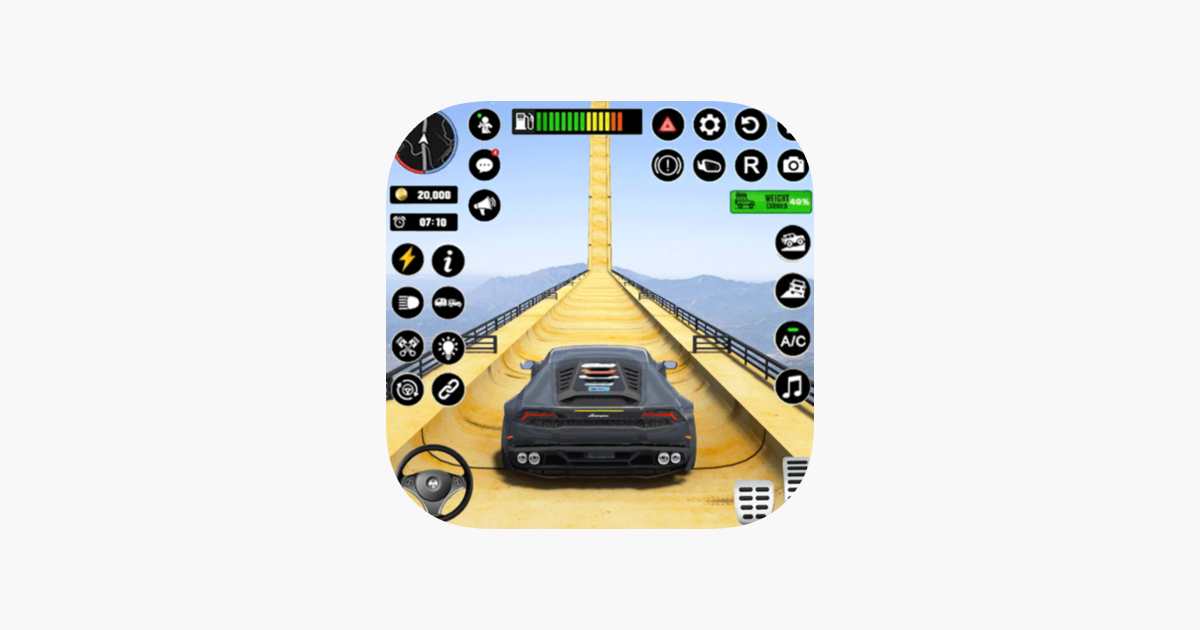 Games like Car Stunts 2023 Mega Ramp Game