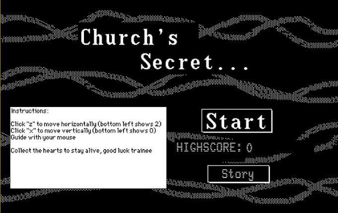 Church's Secret... Game Cover