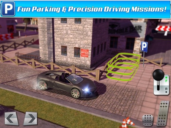 Classic Sports Car Parking Game Real Driving Test Run Racing screenshot