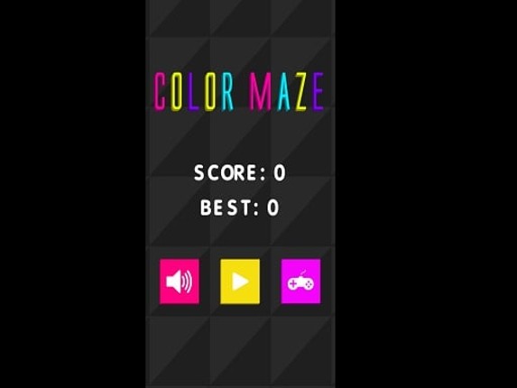 Color Maze ! Game Cover