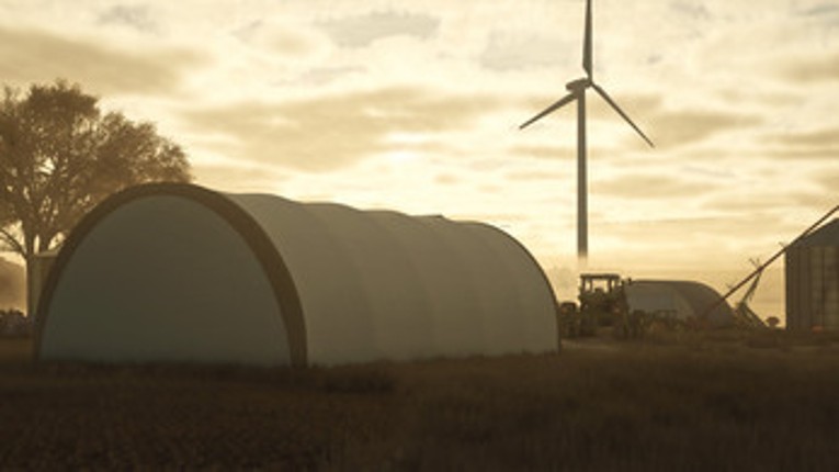 FS25 Fabric Hoop Shed screenshot