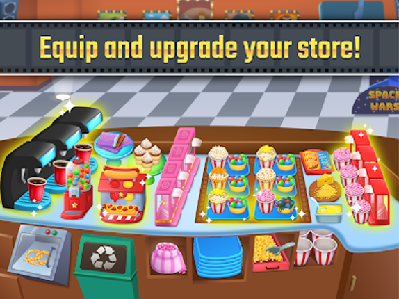My Cine Treats Shop: Food Game Image