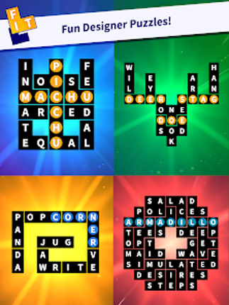 Flow Fit - Word Puzzle screenshot