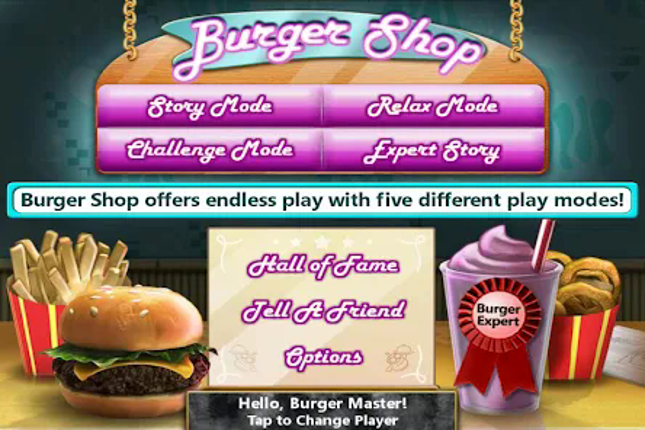 Burger Shop Deluxe screenshot