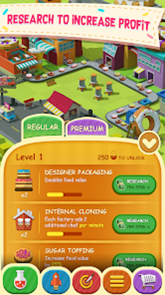 Donut Factory Tycoon Games screenshot