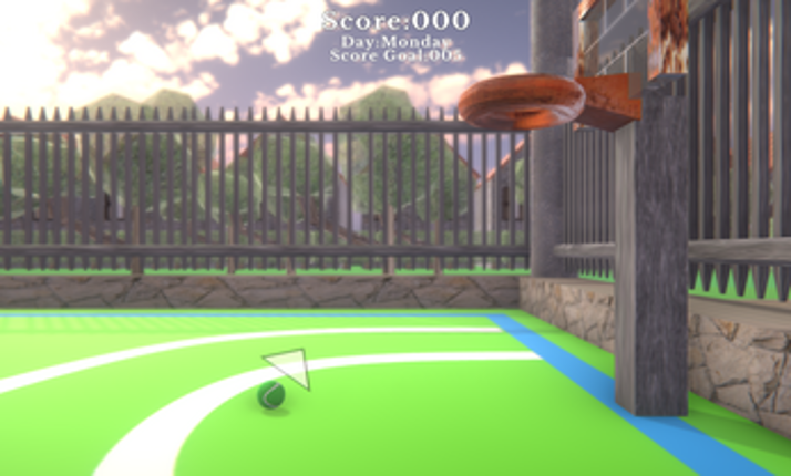 Afternoon Basketennis screenshot
