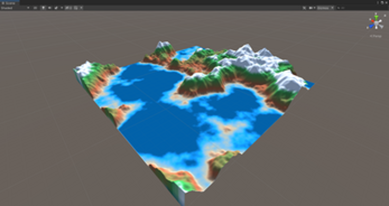 Procedural Map Generation screenshot