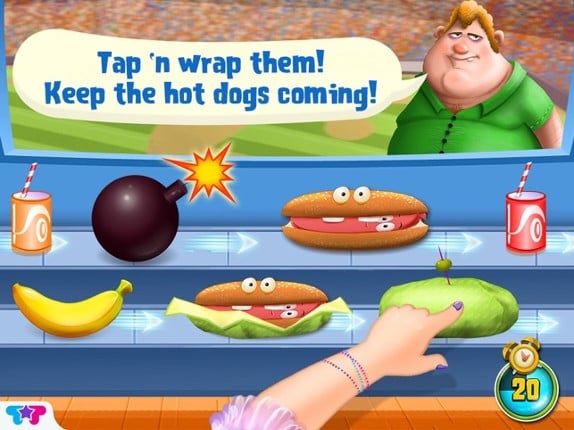 Hot Dog Truck : Lunch Time Rush! Cook, Serve, Eat &amp; Play Image