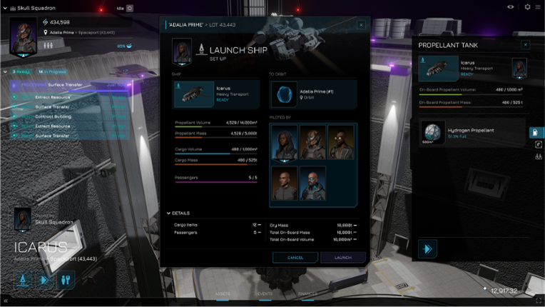 Influence screenshot