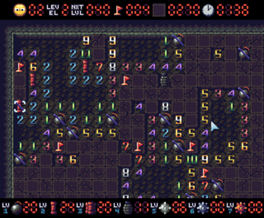 Master Of Minefields (Amiga AGA & ECS) screenshot