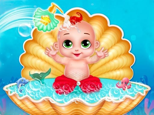 Games like Mermaid Baby Care
