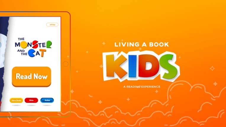 Monster and Cat - Interactive story Play Book game Image