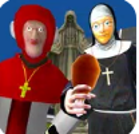 Nun and Monk Neighbor Escape 3D Image