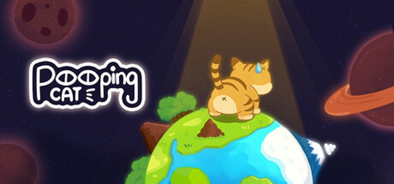 Pooping Cat Image