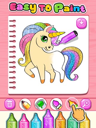 Princess Coloring Drawing Book screenshot
