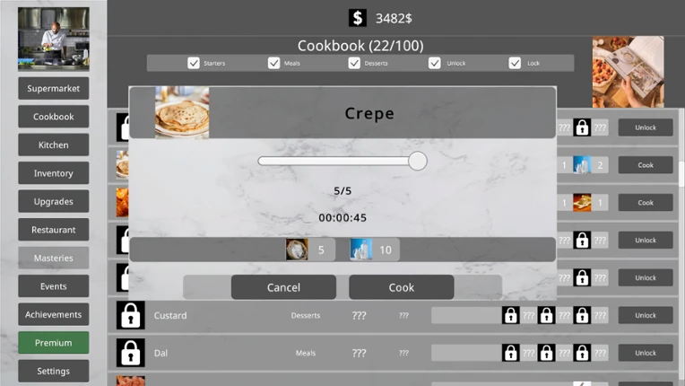 Professional Chef screenshot
