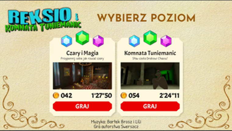 Reksio i Komnata Tuniemanic screenshot