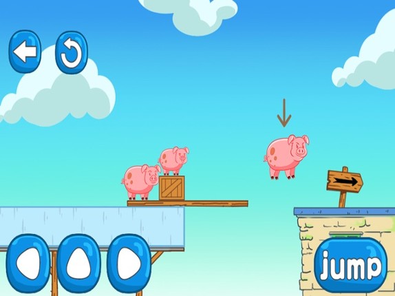 3 Little Pigs way sweet home - free logical thinking games screenshot