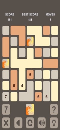 Blocks Numbers Puzzle screenshot