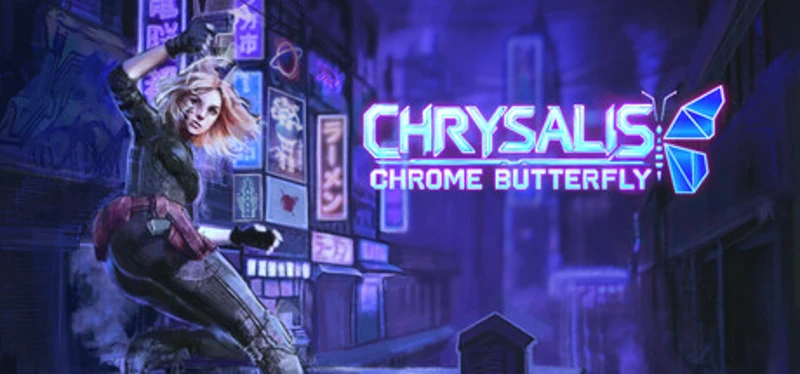 Chrysalis: Chrome Butterfly Image