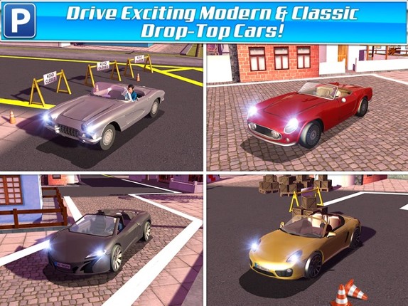 Classic Sports Car Parking Game Real Driving Test Run Racing screenshot