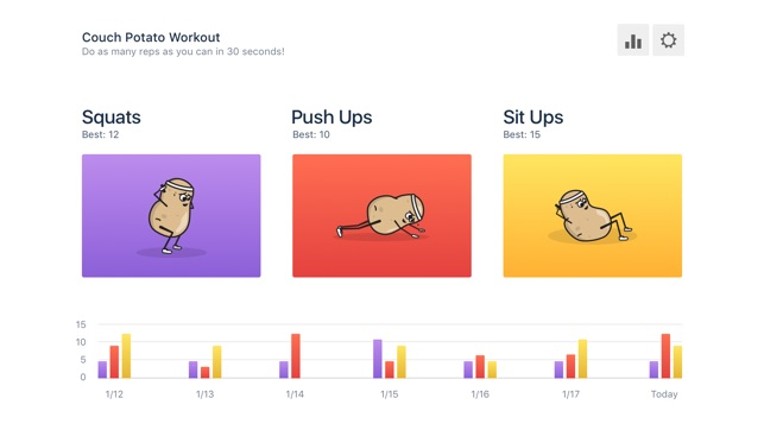 Couch Potato Workouts Image