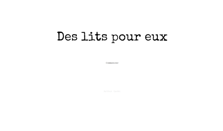 Des lits pour eux Image