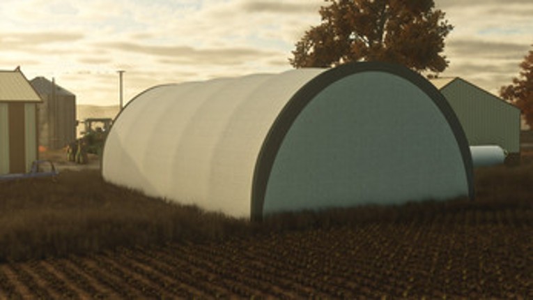 FS25 Fabric Hoop Shed screenshot