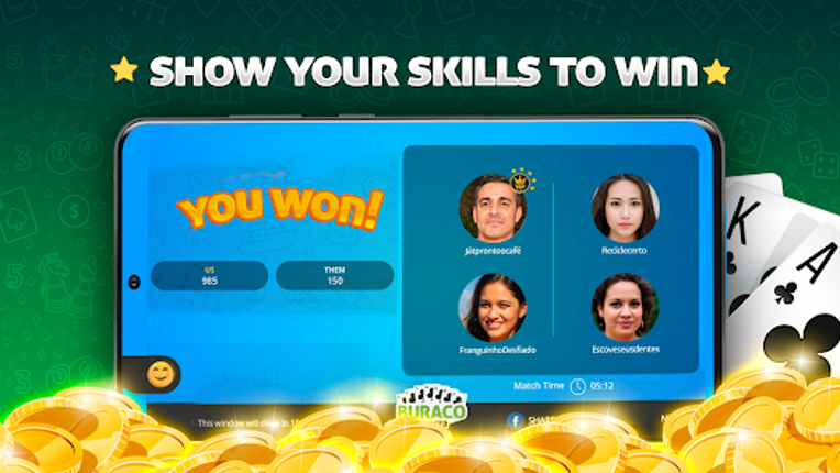 Canasta Online - Card Game screenshot