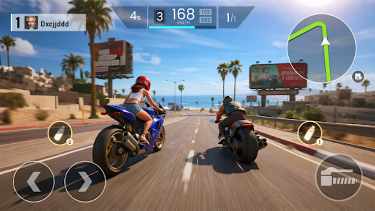 extreme car race screenshot