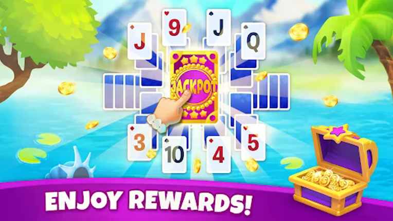 Solitaire Tribes：Tripeaks game screenshot