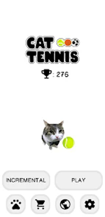 Cat Tennis Champion screenshot