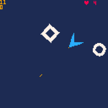 1K Geometry Asteroids #Pico1k Image