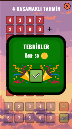 Guess The Number (Mobile) screenshot