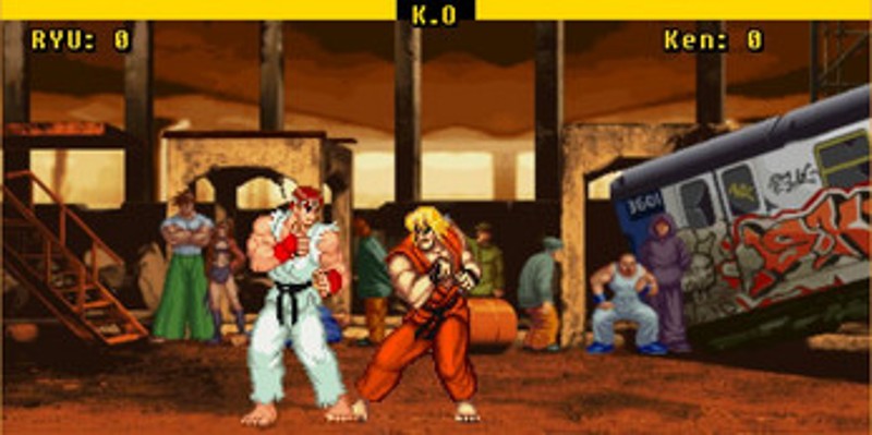 Street Fighter  - Game Jam #18 de Gamecodeur Image