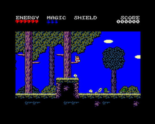 The Lost Temples (Spectrum Next) screenshot